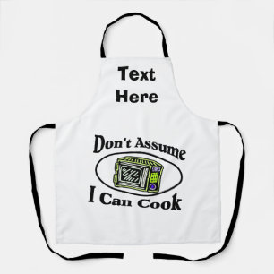 Abstraktes Cook-Design hinzufügen von Text, Schürz Schürze