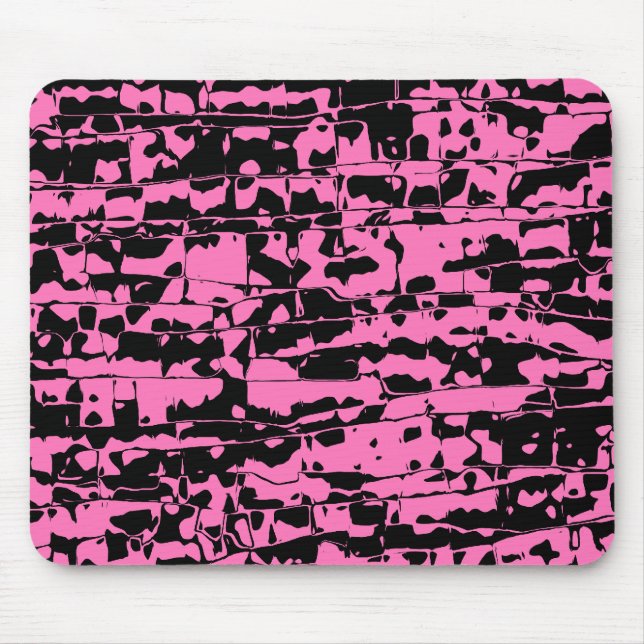 Abstraktes Crackle Mousepad (Vorne)