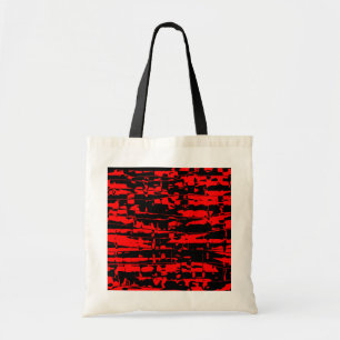 Abstraktes Crackle Tragetasche