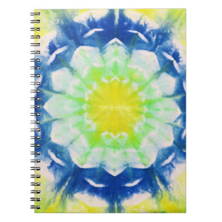 Abstraktes Daisy-Tile-Notebook Notizblock