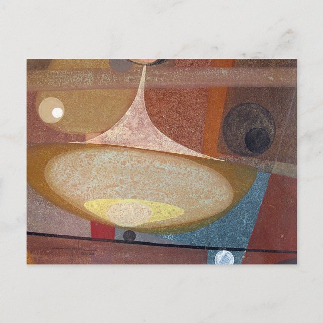 Abstraktes Design 14X11 Postkarte (Vorderseite)