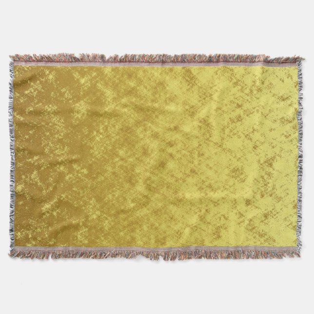 Abstraktes Design aus Gold und Gelb Decke (Vorderseite)