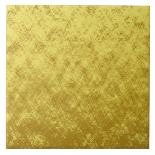 Abstraktes Design aus Gold und Gelb Fliese