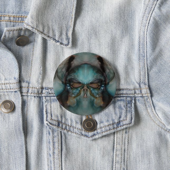 Abstraktes Design Beängstigende Maskierung Button (Beispiel)