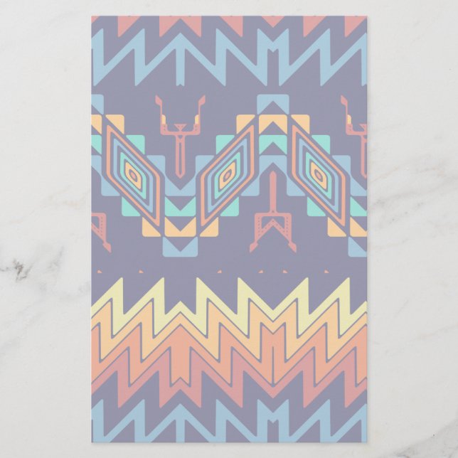 Abstraktes Design Briefpapier (Vorderseite)