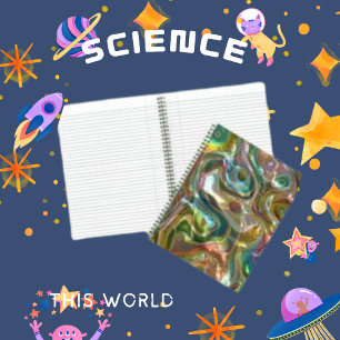 Abstraktes Design-Design Notizbuch