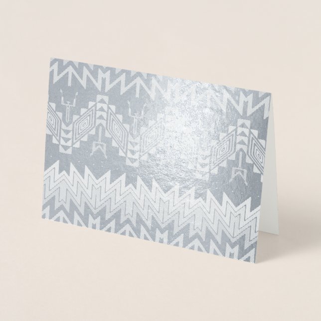 Abstraktes Design Folienkarte (Vorderseite)