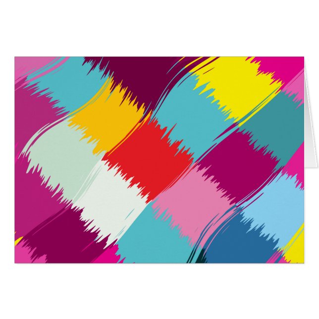 Abstraktes Design für Pinselstriche (Vorderseite (Horizontal))