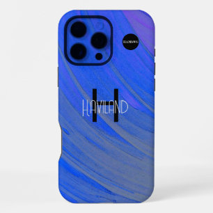 Abstraktes Design Handy Fall HAMbWG iPhone 16 Pro Max Hülle