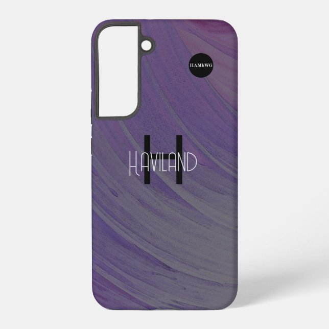 Abstraktes Design Handy Fall HAMbWG Samsung Galaxy Hülle (Rückseite)