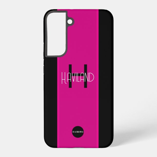 Abstraktes Design Handy Fall HAMbWG Samsung Galaxy Hülle (Rückseite)