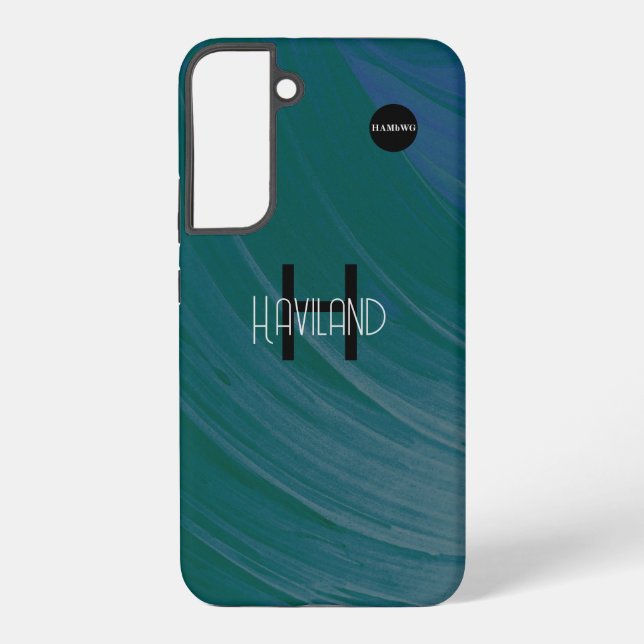 Abstraktes Design Handy Fall HAMbWG Samsung Galaxy Hülle (Rückseite)