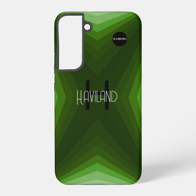 Abstraktes Design Handy Fall HAMbWG Samsung Galaxy Hülle (Rückseite)
