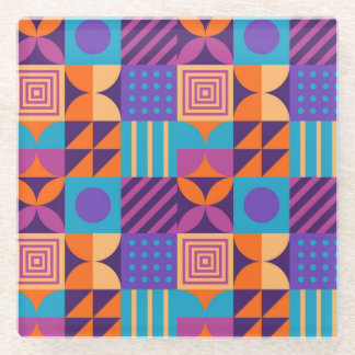 Abstraktes Design, Hintergrundbild, Poster. Glasuntersetzer