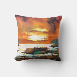 Abstraktes Design Kissen