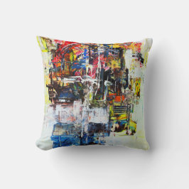 Abstraktes Design Kissen