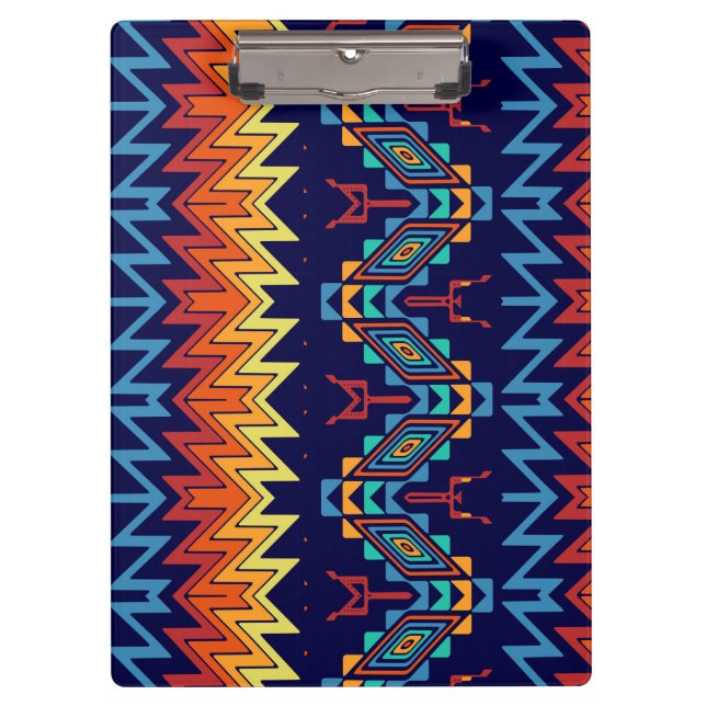 Abstraktes Design Klemmbrett (Vorderseite)