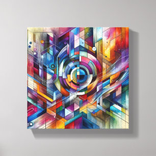 Abstraktes Design Leinwanddruck