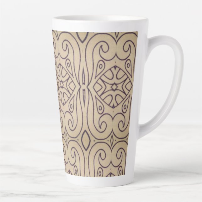Abstraktes Design Recoleta Milchtasse (Rechts)