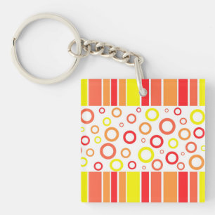 Abstraktes Design Schlüsselanhänger
