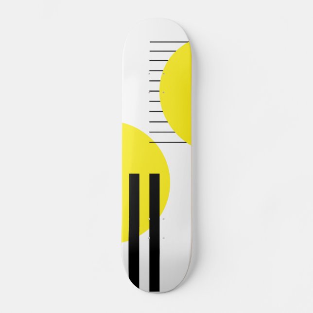 Abstraktes Design Skateboard (Vorderseite)