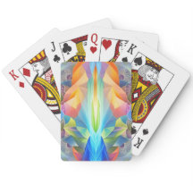Abstraktes Design Spielkarten