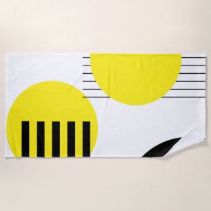 Abstraktes Design Strandtuch