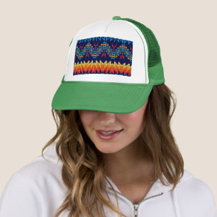 Abstraktes Design Truckerkappe