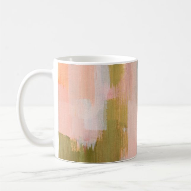 Abstraktes Design Versatile künstlerisch. Pinselst Kaffeetasse (Links)
