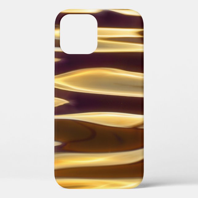 Abstraktes Desktop-Goldmuster Case-Mate iPhone Hülle (Rückseite)