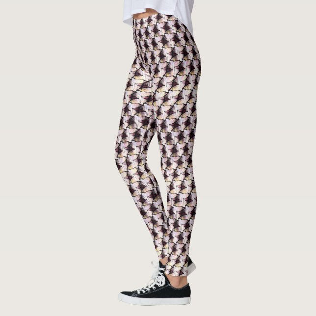 Abstraktes digitales Muster 1193 - Leggings (Links)