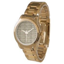 Abstraktes digitales Musterdesign 1221 - Sehen Armbanduhr