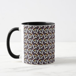 Abstraktes Digitalmuster 1219 - Kaffeemaschine Tas Tasse