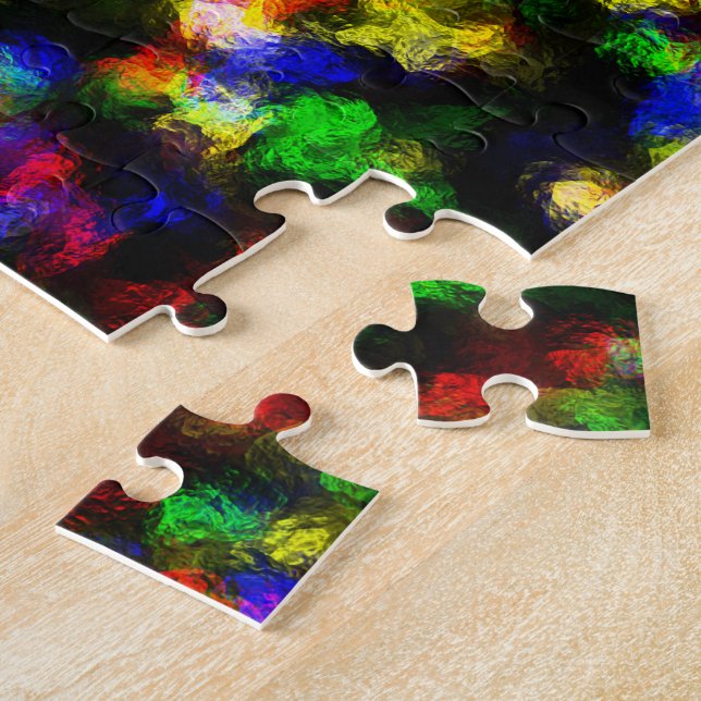Abstraktes Disco-Puzzle (Seite)
