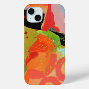 Abstraktes elegantes, buntes Malmuster Case-Mate iPhone Hülle