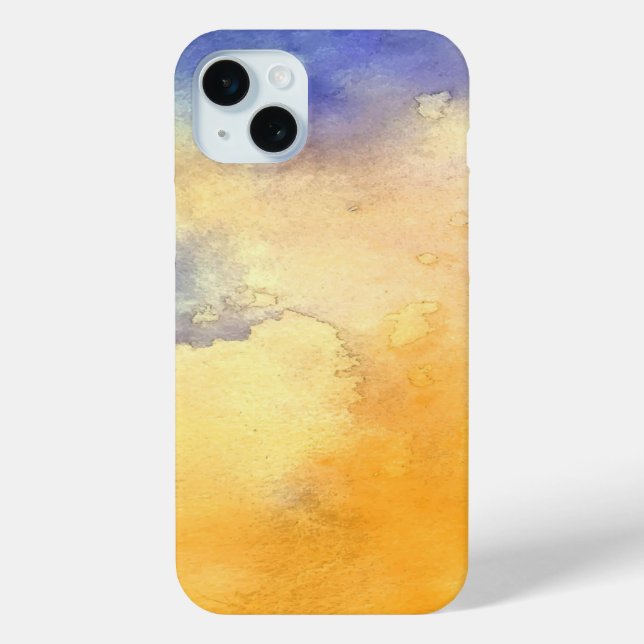 Abstraktes elegantes, buntes Malmuster Case-Mate iPhone Hülle (Rückseite)