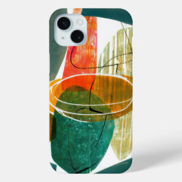 Abstraktes elegantes, buntes Malmuster Case-Mate iPhone Hülle