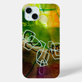 Abstraktes elegantes, buntes Malmuster Case-Mate iPhone Hülle