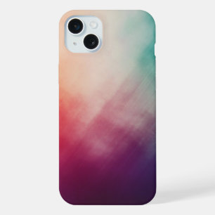 Abstraktes elegantes, buntes Malmuster iPhone 15 Plus Hülle