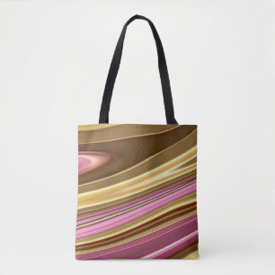 Abstraktes elegantes Retro-Digitalflüssiges Marmor Tasche