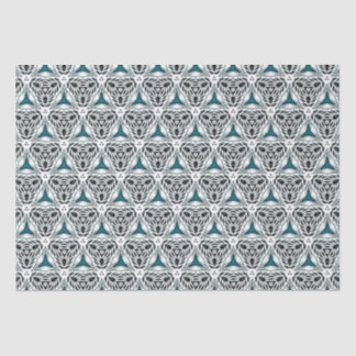 Abstraktes Element Seidenpapier