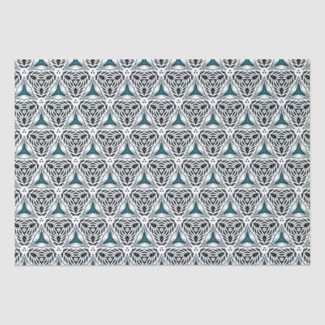 Abstraktes Element Seidenpapier (Vorderseite)