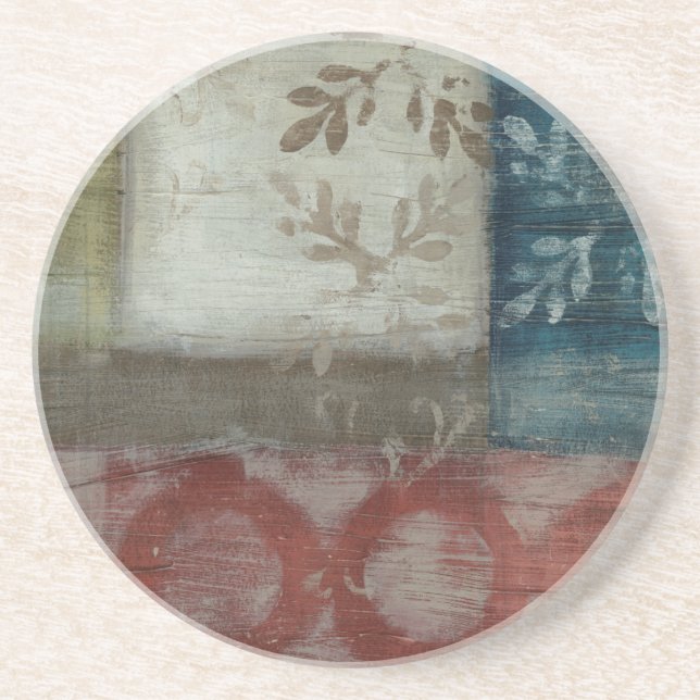 Abstraktes Erbe II Getränkeuntersetzer (Vorne)