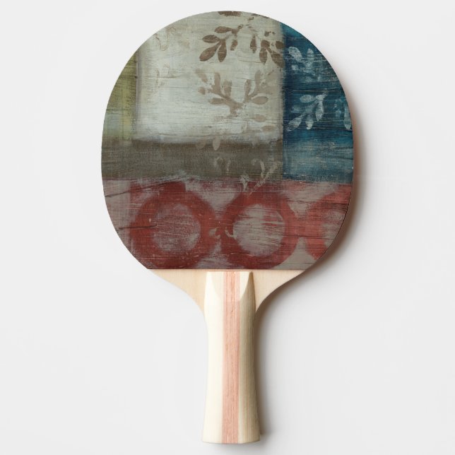 Abstraktes Erbe II Tischtennis Schläger (Vorderseite)