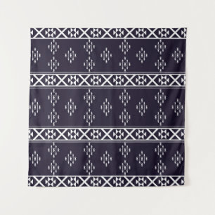 Abstraktes ethnisches geometrisches Musterdesign B Wandteppich