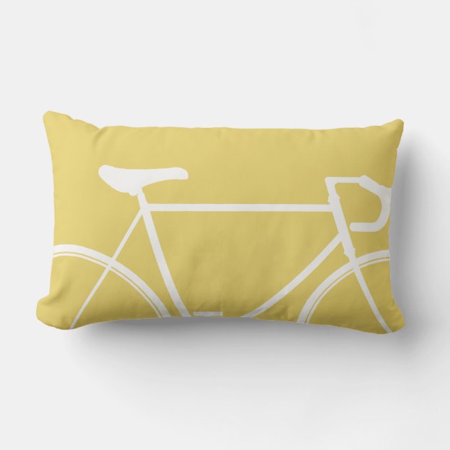 Abstraktes Fahrradkissen Lendenkissen (Vorderseite)