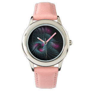 Abstraktes Fantasy-Fraktal Armbanduhr