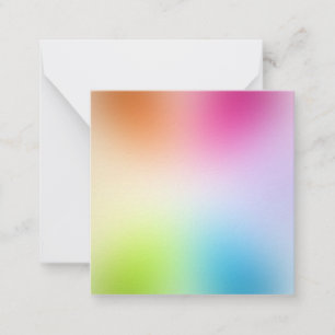 Abstraktes farbenfrohes leeres Template elegant be Mitteilungskarte