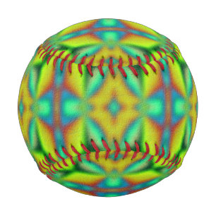 abstraktes Farbmuster Baseball