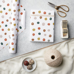 Abstraktes Farbmuster Geschenkpapier